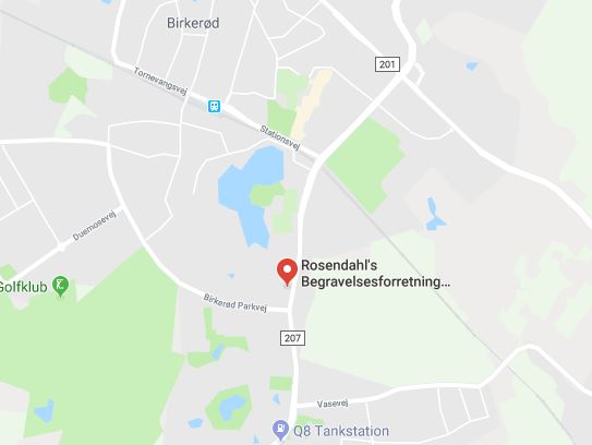 rosendahls begravelse birkerød